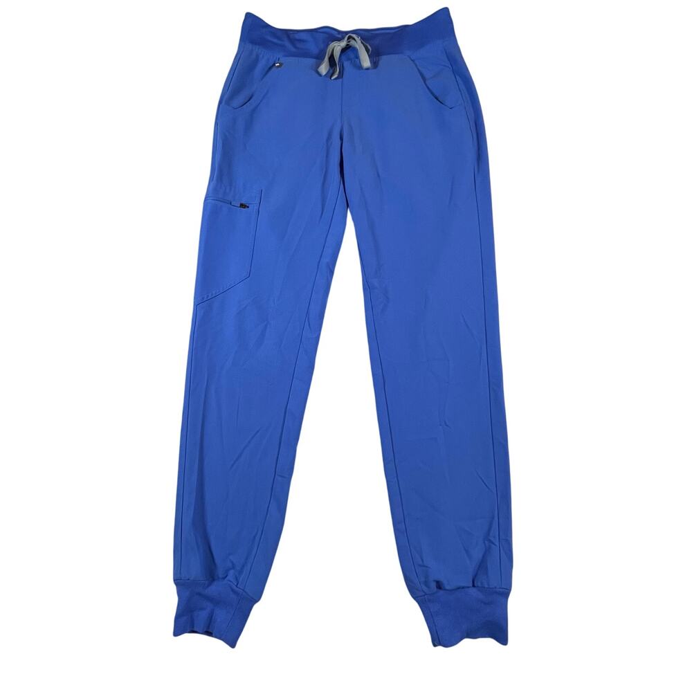 Figs Zamora Jogger Scrubs Bottoms Style W18SW2005 Light Blue Women’s Sz XS